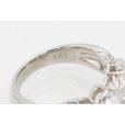 PT900 ダイアイリリング 1.52ct 10.80g　刻印(2)