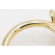 ミキモト　K18 ダイアイリリング 0.12ct 4.50g　刻印(2)