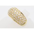 ミキモト　K18 ダイアイリリング 1.28ct 5.80g　サイド