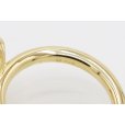 ミキモト　K18 ダイアイリリング 0.12ct 4.50g　刻印