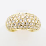 ミキモト　K18 ダイアイリリング 1.28ct 5.80g