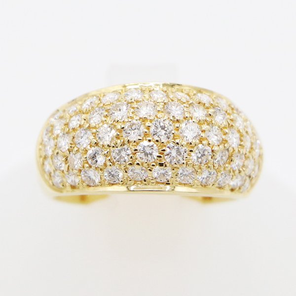 ミキモト　K18 ダイアイリリング 1.28ct 5.80g