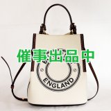 バーバリー　スモールロゴグラフィック ペギーバケットバック ナチュラル／ブラウン