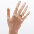 ミキモト　K18 ダイアイリリング 0.12ct 4.50g　装着イメージ