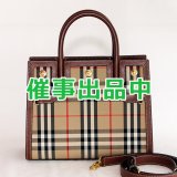 バーバリー　ヴィンテージチェック ミニ ツーハンドル タイトルバック アーカイブベージュ