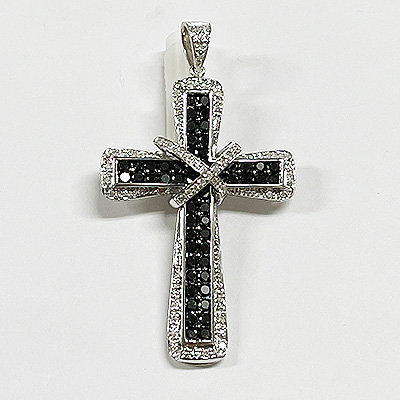 K18WG ダイア入りペンダントトップ 2.00 8.70g　買取