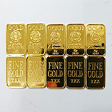 田中貴金属工業 インゴット 10g×10枚 店頭買取