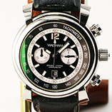 ウォルサム　フィダンゴ　クロノグラフ　ＳＷ－４５　黒文字盤　革ベルト　仕入れ