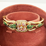 マリエラ MASRIERA 750YG 七宝ダイア入りバングルブレス 31.10g　買取