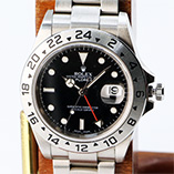 ロレックス　エクスプローラーⅡ　１６５７０　黒文字盤　Ｄ番　買取