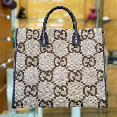 グッチ GGジャンボ トートバック 678839 525040 ブラウン 買取