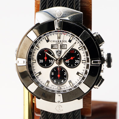 シャリオール　セルティカ　クロノグラフ　ＣＥＬＴ４４　シェル文字盤　入手