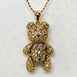 K18 ペリドット入りネックレス 3.00 7.90g