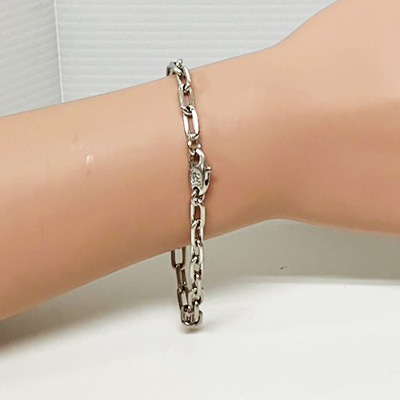 カルティエ  750WG スパルタカス ブレスレット 13.70g　買取
