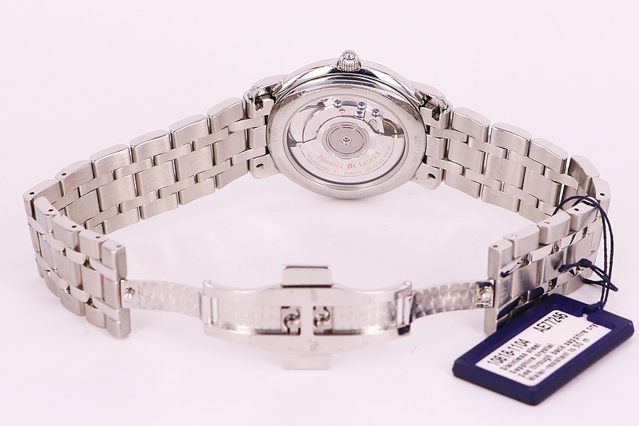 モーリスラクロア ポントスGMT PT6037 銀文字盤 （メンズ中古時計 