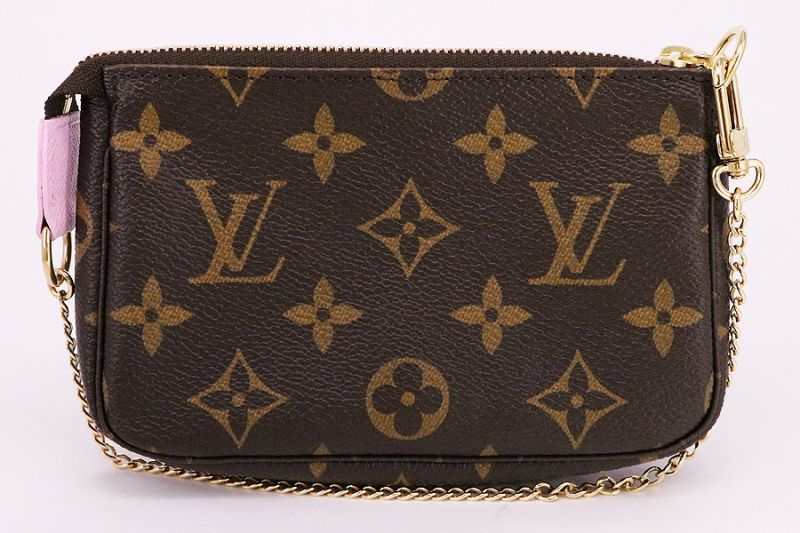 LOUIS VUITTON - 美品 ルイヴィトン ダミエ ミニ ポシェット アクセ