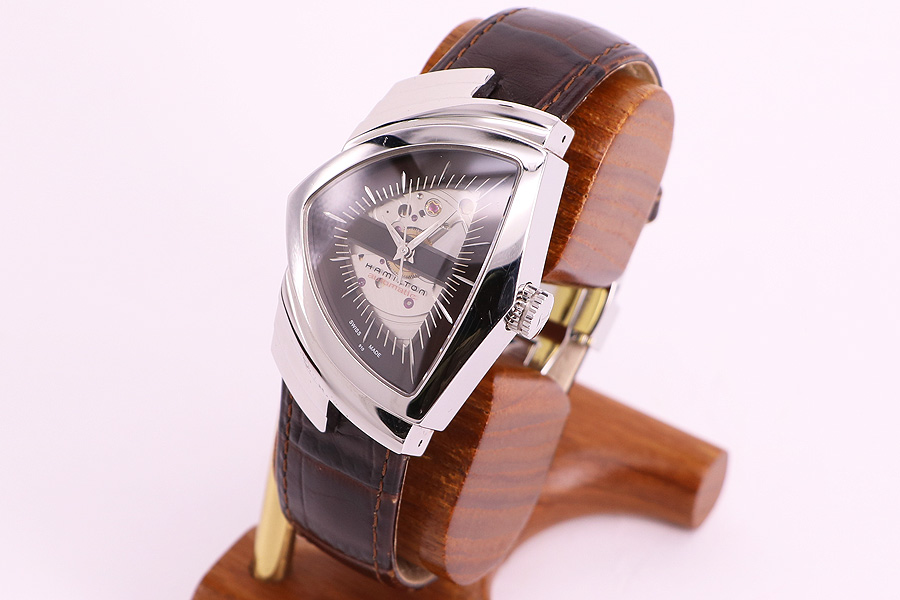 ハミルトン ベンチュラ H245150 茶文字盤 メンズ中古腕時計 兵庫県伊丹 