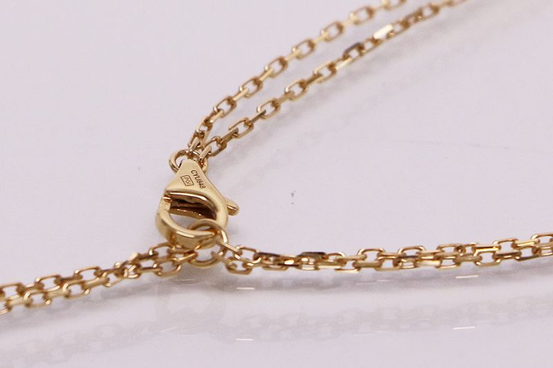 カルティエ 750yg ラヴネックレス ダイアイリ 6 10g マルニシ質店