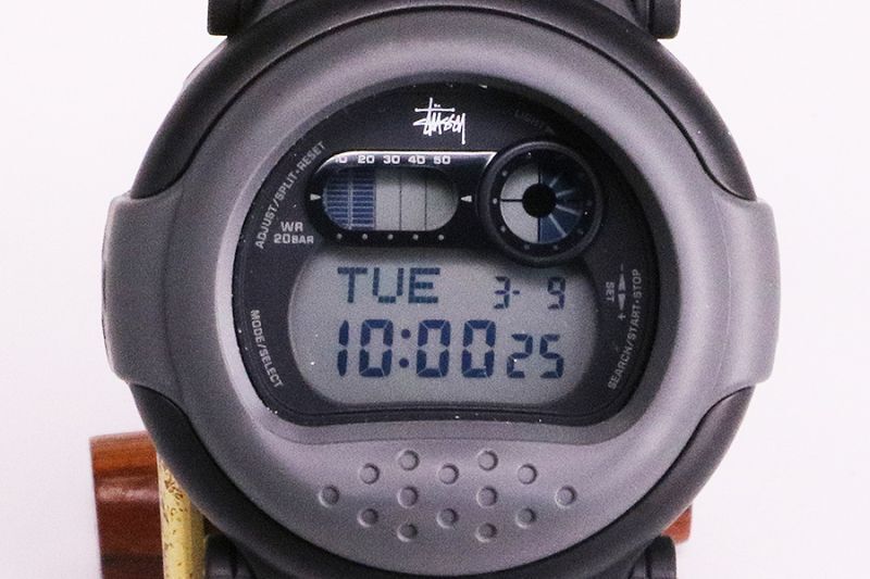 最も信頼できる CASIO G-SHOCK stussyコラボ G-001ST-1JR - 腕時計 