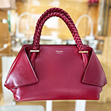 フェラガモ トップハンドル(M) 219865 781030 バーガンディー カーフ 買取