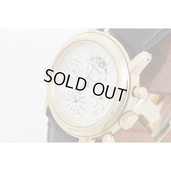 シェルマン　グランドコンプリケーション　プレミアム　白文字盤　表面