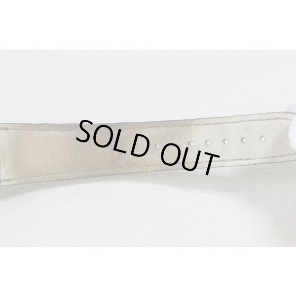 シェルマン　グランドコンプリケーション　プレミアム　白文字盤　ベルト汚れ(2)