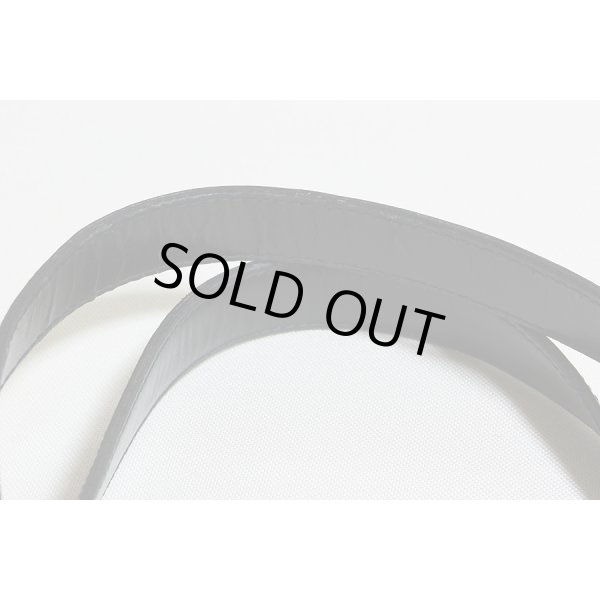 シャネル　ニュートラベルライン トートGM A15825 ダークブラウン／ブラック　持ち手