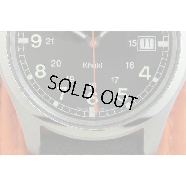 ハミルトン　カーキ　H704450　黒文字盤　吉田カバン77周年限定　PORTER　拡大