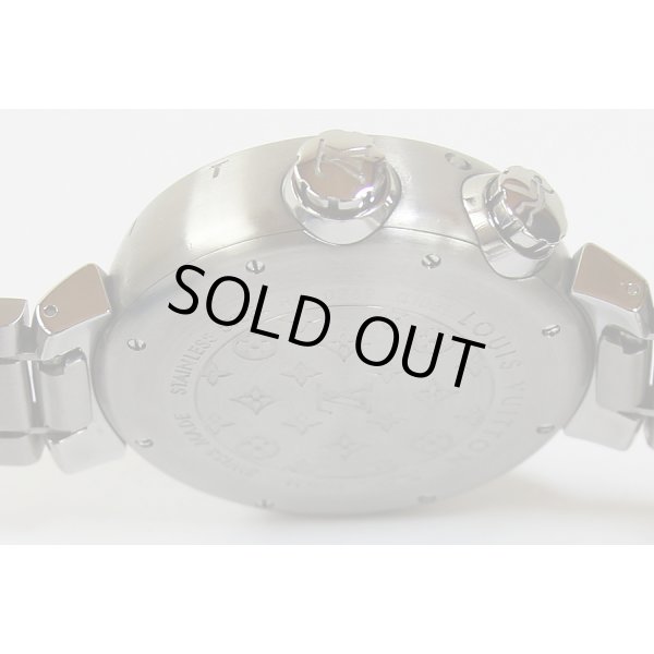 ルイ・ヴィトン　タンブール　ダイビング　Q1031　茶文字盤　裏面