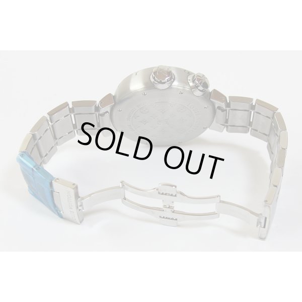 ルイ・ヴィトン　タンブール　ダイビング　Q1031　茶文字盤　ブレス