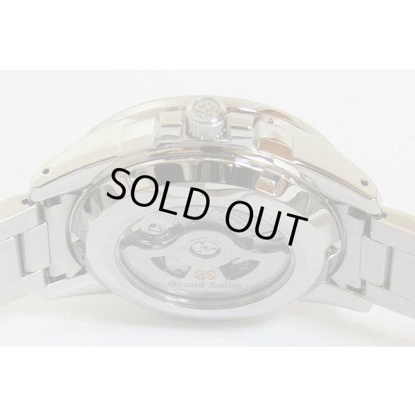 セイコー　グランドセイコー　SBGM025　GMT　白文字盤　裏面
