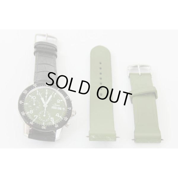 ジン　103B　カーキ文字盤　替えベルト