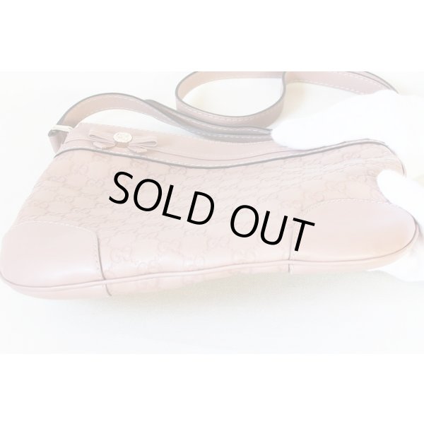 グッチ　ショルダーバック 257065 527066 ピンクベージュ　底