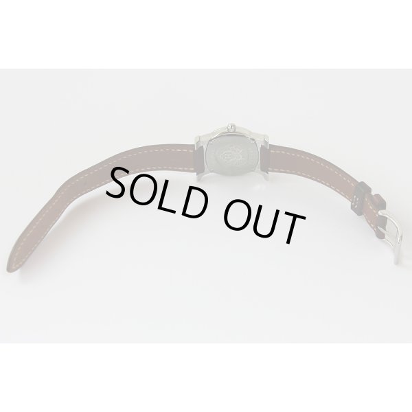 エルメス　オールアッシュロンド　HR1.210　白文字盤　革ベルト