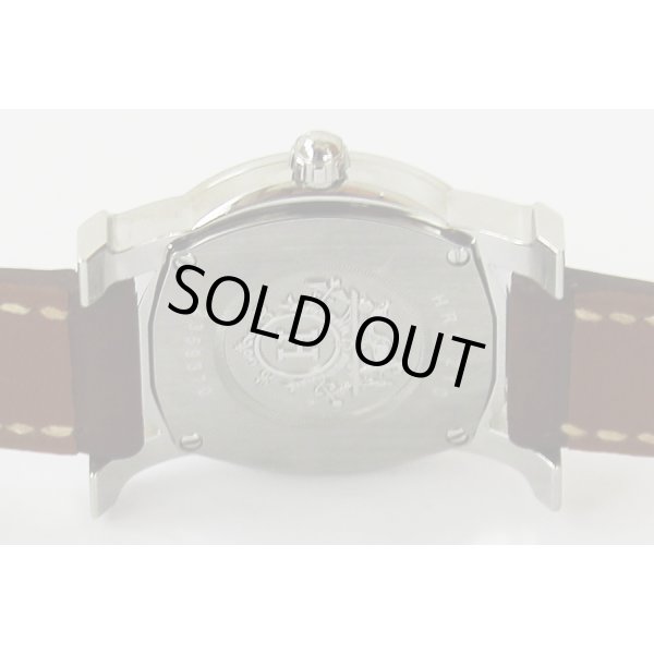 エルメス　オールアッシュロンド　HR1.210　白文字盤　裏面拡大