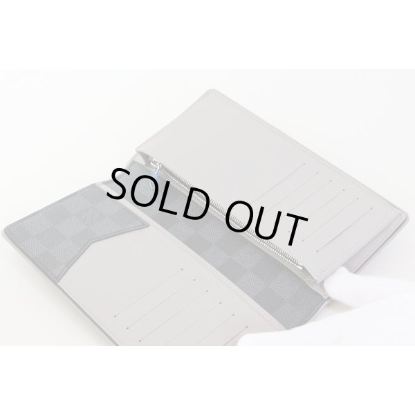 ルイヴィトン　ポルトフォイユ・ブラザ N63253 トープ　中身(2)