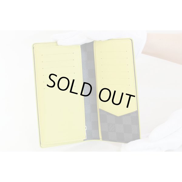 ルイヴィトン　ポルトフォイユ・ブラザ N63252 アニス　中身(1)