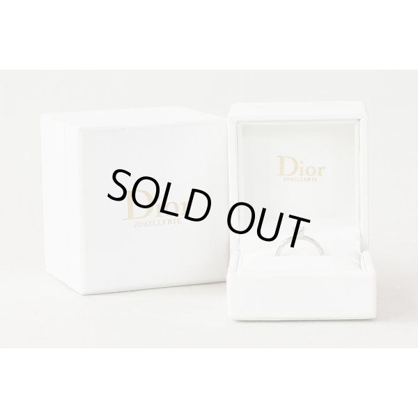 クリスチャンディオール　PT950ダイアイリリング 0.436 5.90g　箱