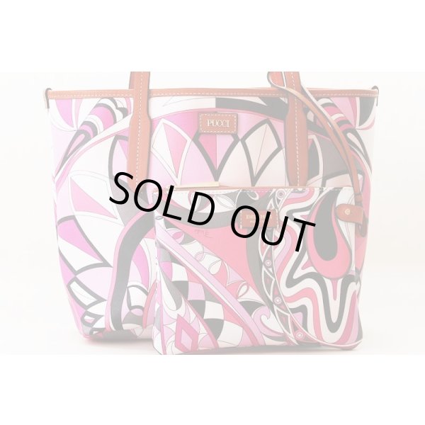 エミリオプッチ　ショルダーバック 41BE20 41239 H58 ピンク／マルチ　表面