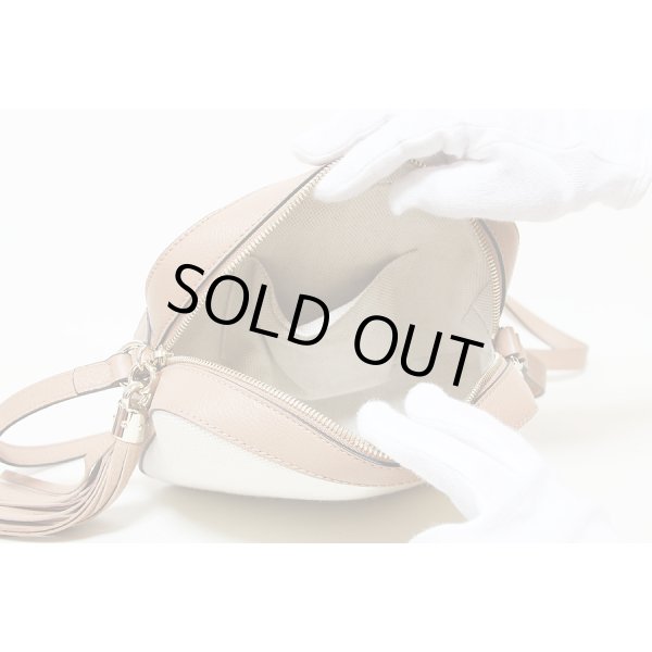 グッチ　SOHO ディスコバック 308364 498870 ホワイト／オールドローズ　中身