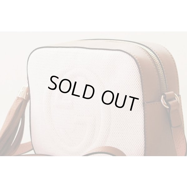 グッチ　SOHO ディスコバック 308364 498870 ホワイト／オールドローズ　サイド