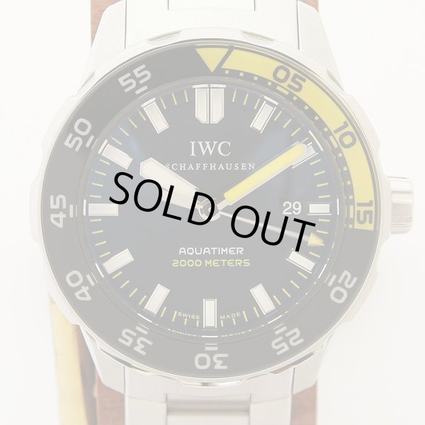 IWC　アクアタイマー2000　IW3565808　黒文字盤