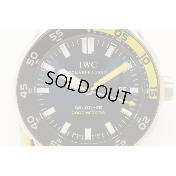 IWC　アクアタイマー2000　IW3565808　黒文字盤　表面