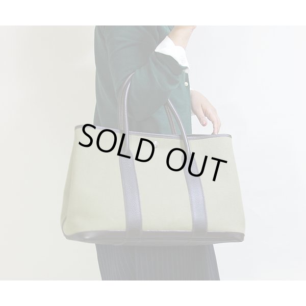 エルメス　ガーデンパーティPM カーキ／ブラウン　サイズ