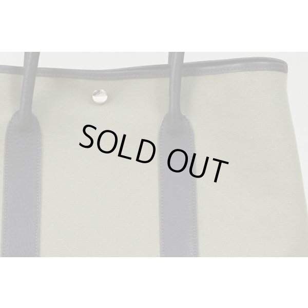 エルメス　ガーデンパーティPM カーキ／ブラウン　拡大