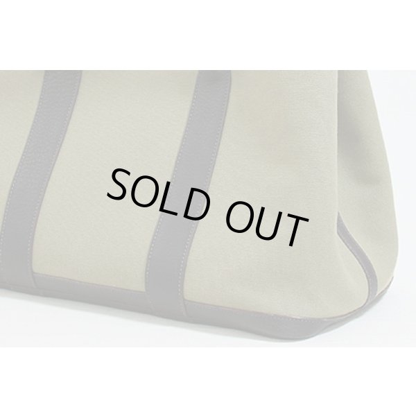 エルメス　ガーデンパーティPM カーキ／ブラウン　拡大下部