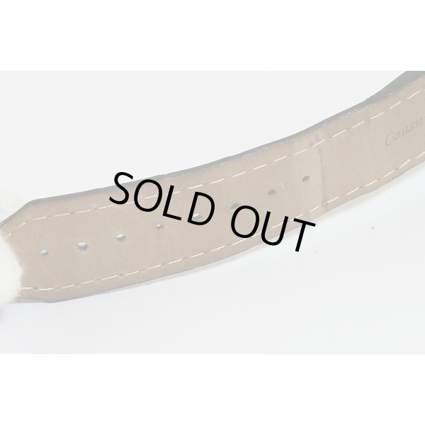 モーリスラクロア　ジュール　レトログラード　トノー　ビックデイト　MP6199　革ベルト汚れ(1)