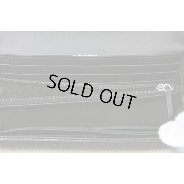 シャネル　ファスナー付二つ折長サイフ ブラック A50070　カードケース