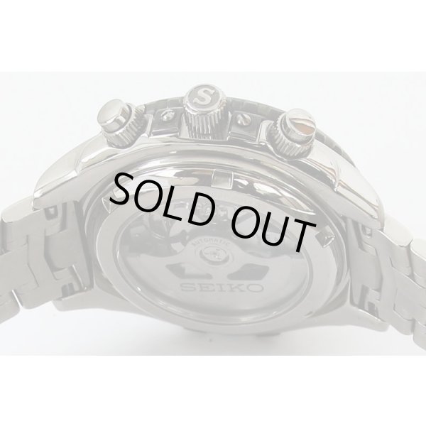 セイコー　プロスペック　フライトマスター　SBDS001　黒文字盤　6S37-0010　裏面拡大