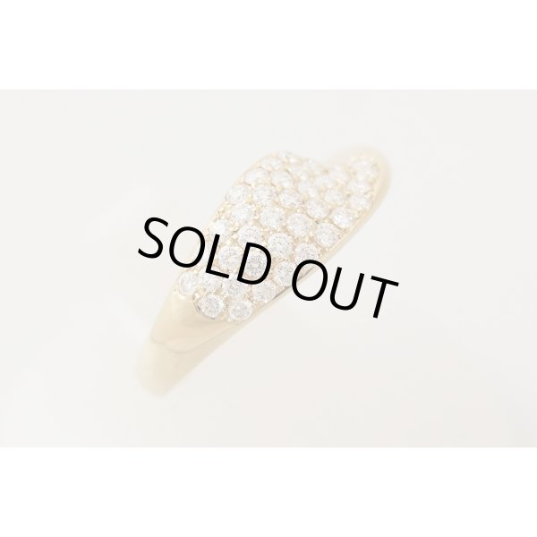 星の砂　K18ダイアイリリング 0.78 6.10g　ダイア